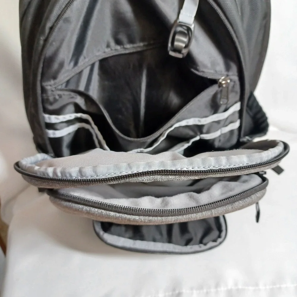 Under Armour Training Division Backpack Black Grey MOLLE Charged Cushioning Bag